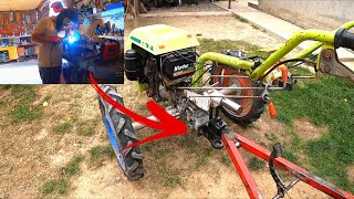 Cum am facut o cupla la noul motocultor Grillo G131 ? Remorca fara tractiune 🚜