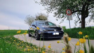 GOLF Mk7 1.6 Tdi 110HP engine   POV Ride