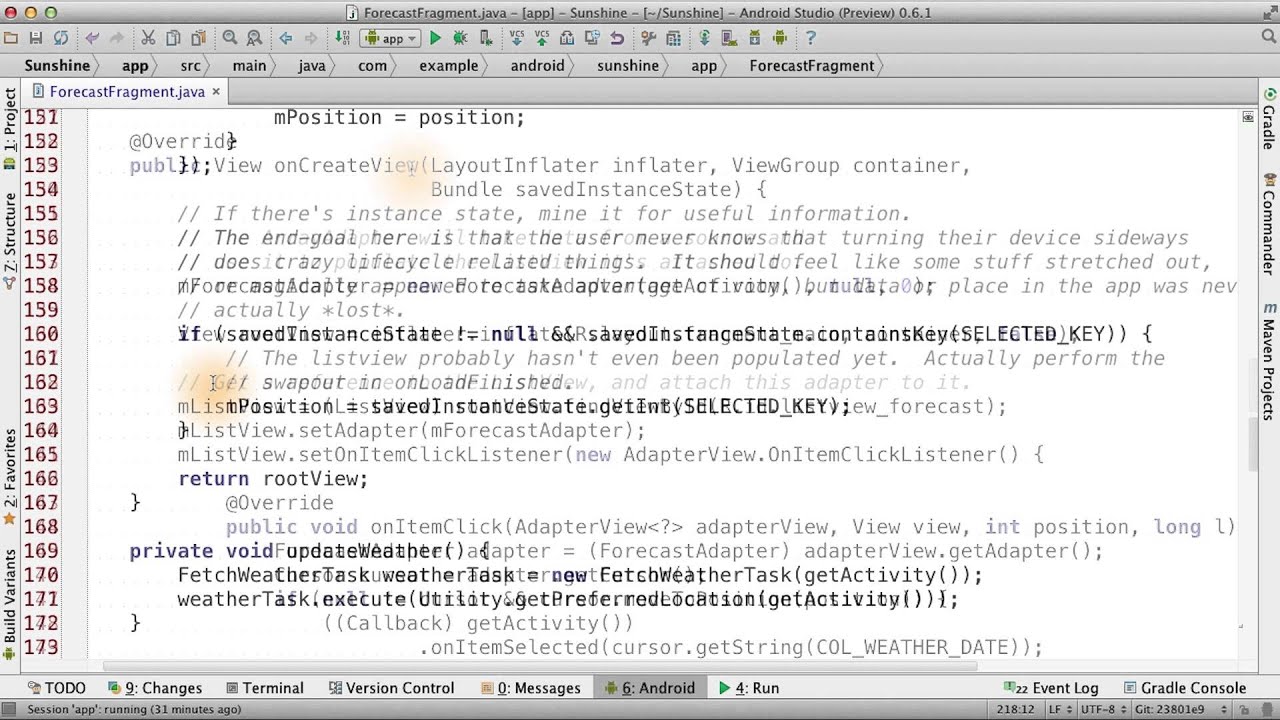 Restore Scroll Position On Rotation Developing Android Apps Youtube