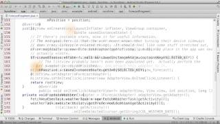 Restore Scroll Position on Rotation - Developing Android Apps