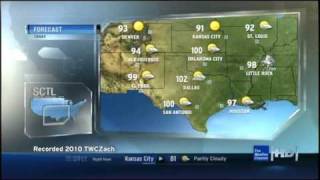 TWC HD Local Forecast Clips - August 2010