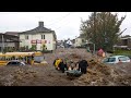 5 Minutes ago in UK ! Shops and cars submerged by floods in Dunstable