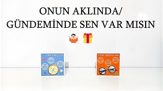 DESTE SEÇ🤷🏻🎁ONUN AKLINDA MISIN, SENİ DÜŞÜNÜYOR MU🤷🏻🎁