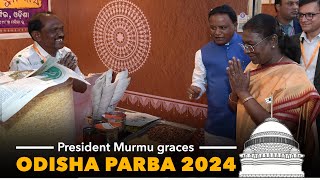 President Droupadi Murmu graces Odisha Parba 2024 in New Delhi