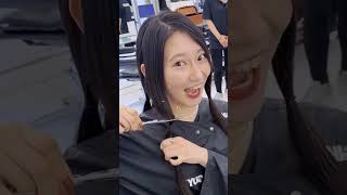 【バッサリカットシリーズ】ロングヘアをバッサリカット!!ヘアドネーション!