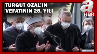 Başkan Erdoğan Anıt Mezarda! Turgut Özal'ın Vefatının 28. Yılı / A Haber | A Haber