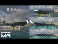 JS Zuikaku VS CN Type 004, USS Enterprise, RF Shtorm | Modern Warships