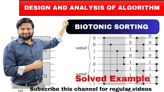 BIOTONIC SORTING|ALGORITHM | DAA| EASY TECHNIQUE| BY AHMAD SIR