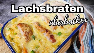 💥Kassler Lachsbraten mit Meerrettich-Soße/ einfach mal anders...