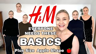 WARDROBE BASICS YOU NEED IN YOUR WARDROBE | H&M plus size try on haul