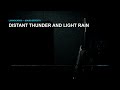 Distant Thunder and Light Rain — Rain Sound Effect | Royalty Free SFX