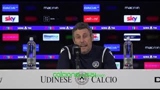 Conferenza stampa Gotti pre Sampdoria-Udinese