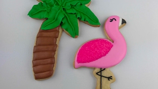 How to Decorate Palm Tree Sugar Cookies