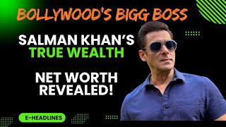 How Rich is SALMAN KHAN? Inside His Massive Wealth and Net Worth! Bollywood's Bigg Boss