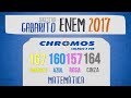 Gabarito ENEM 2017 CHROMOS - Prova Amarela: Questão 167 | Matemática