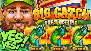 CATCHING BIG FISH \u0026 ZOMBIES! 🎣 BIG CATCH BASS FISHING SLOT MACHINE (GAMING ARTS) @PEPPERMILL RENO