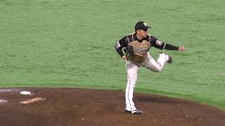 スロー映像)日本ハム 公文克彦 投球フォーム 2019.4.11