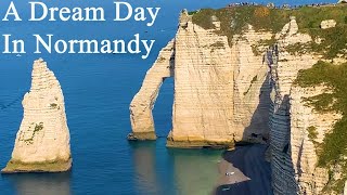 Etretat, Normandy, with its Romantic Garden and its Beautiful Cliffs