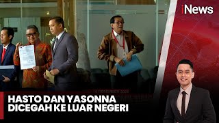 KPK Larang Hasto dan Yasonna ke Luar Negeri - iNews Prime 25/12