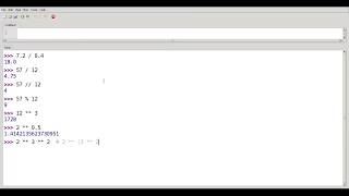 Chapter 2: Arithmetic operations in Python