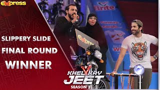 Slippery Slide | Final Round Winner | Khel Kay Jeet with Sheheryar Munawar | Season 2 | I2K2O