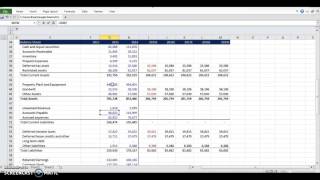 3 Statement Financial Modeling - Working Capital Schedule - Step 3