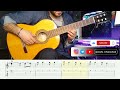 desperado by antonio banderas classical guitar finger style tutorial music sheet u0026 tab