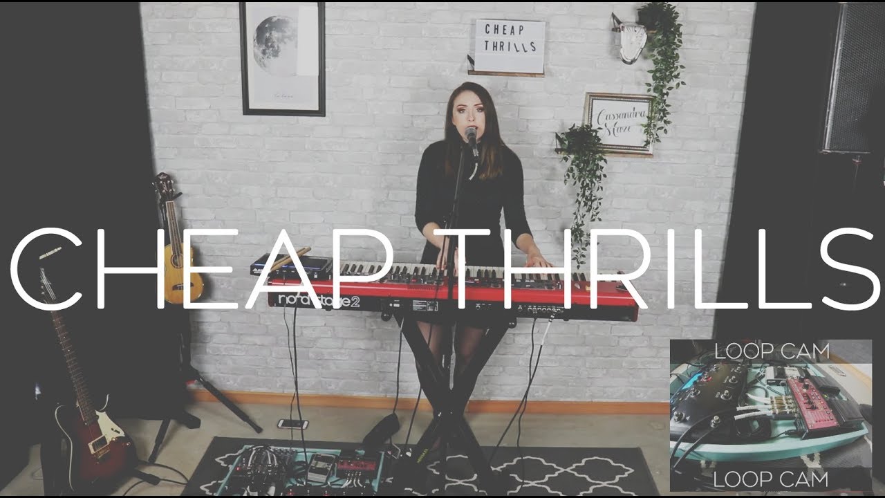 Cheap Thrills - Sia (Live Looping Cover) - YouTube