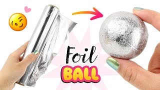 SAFE & EASY Japanese Foil Ball DIY!! NO Hammer, NO Sandpaper! How To Make Foil Ball Viral DIY SAFE & EASY Japanese Foil Ball DIY!! NO Hammer, NO Sandpaper! How To Make Foil Ball Viral DIY