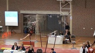 Mara turnen / gymnastics, junior (2) divisie 2, suppl. C, plaatsingswedstrijd 1, Weert 12-12-15 HD