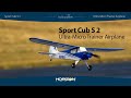 HobbyZone® Sport Cub S 2 Ultra Micro RTF & BNF Basic Trainer Airplane