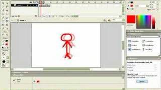 Simple(no talking)Macromedia Flash MX walking tutorial