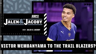 Could the Trail Blazers trade Dame Lillard to make room for Victor Wembanyama? 👀 | Jalen & Jacoby
