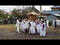 大貫・熱田神社のお神輿（南房総市千倉）