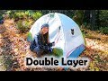 Double Layer Waterproof Night Cat Backpacking Tent - How To Setup Review