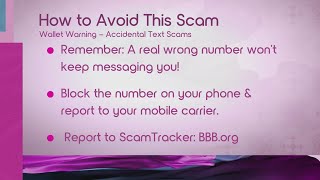Wallet Warning: Beware Of Wrong Number Scams