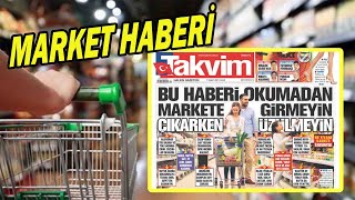Takvim Gazetesi Market Haberi - Manşeti |  Hayat Pahalılığına Çare Buldu! ( 7 Şubat 2021 Pazar)