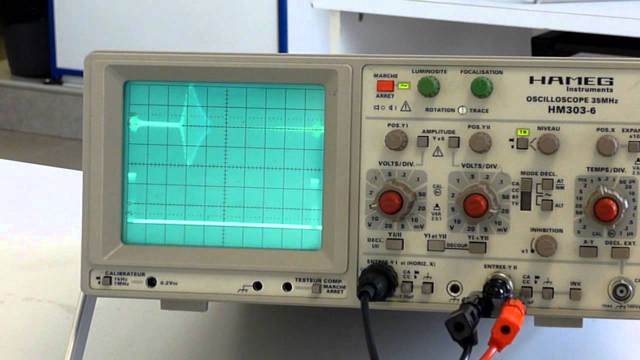 Tp Physique 1ere Année St Oscilloscope