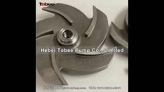 Tobee Replacement Goulds Pump Impellers with material duplex stainless steel: Cd4Mcu