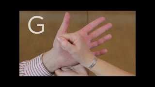 The Deafblind Manual Alphabet
