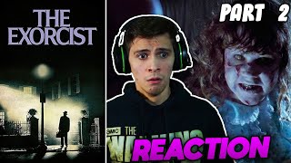 The Exorcist (1973) Movie REACTION!!! - Part 2 - (FIRST TIME WATCHING)