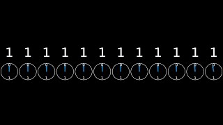 2^12 subscriber special - binary clocks