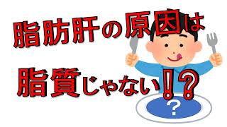 【肝臓】瘦せた人でも、お酒を飲まなくても要注意！脂肪肝の原因！