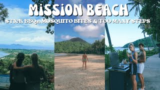 25,000 STEPS, SWOLLEN BITES & STICK BBQs | MISSION BEACH | Australia Travel Vlog | Ep 3