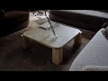 New Works Atlas Coffee Table in Unfilled Travertine | Designed by John Astbury