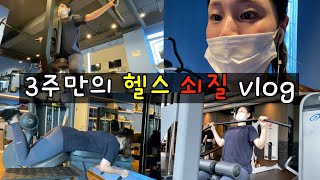 [SUB]3주만에 헬스장 다녀왔어요. 땀폭발