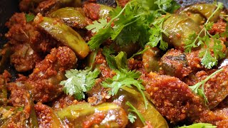 వంకాయ ముద్ద వేపుడు చేయడం ఎలా ll  brinjal fry😋ll how to make vankaya mudda vepudu in telugu ll fry