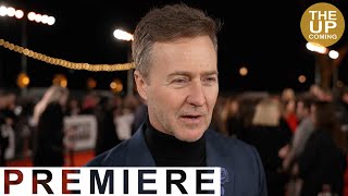 Edward Norton interview on A Complete Unknown Premiere