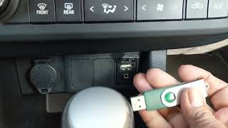 Como Conectar vía Bluetooth y USB en 2014 Toyota Corolla LE