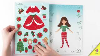 Little Sticker Dolly Dressing Christmas